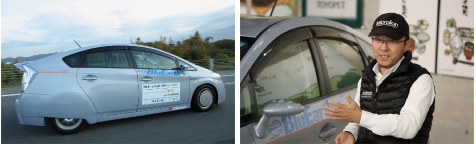 Additional Possibilities to Eco-driving Takuya Yura and BluEarth Meet the Eco-challenge 